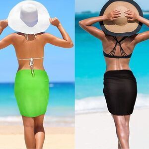 Set of 2 Beach Sarong Wraps